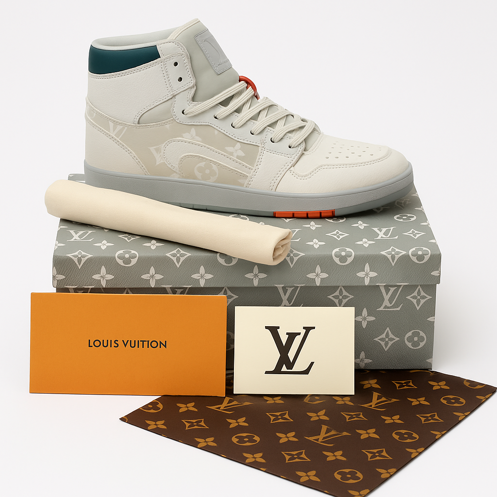 JORDEN 1 X LV COLLAB ORIGINAL BOOT MADE IN ITALY With original box