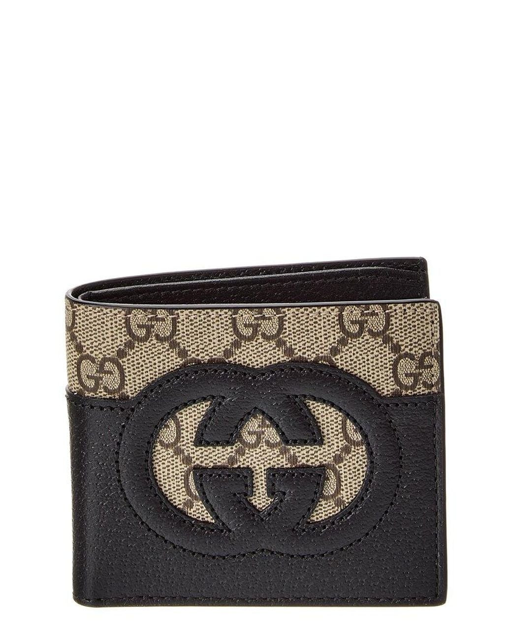 GUCCI BROWN BLACK WALLET