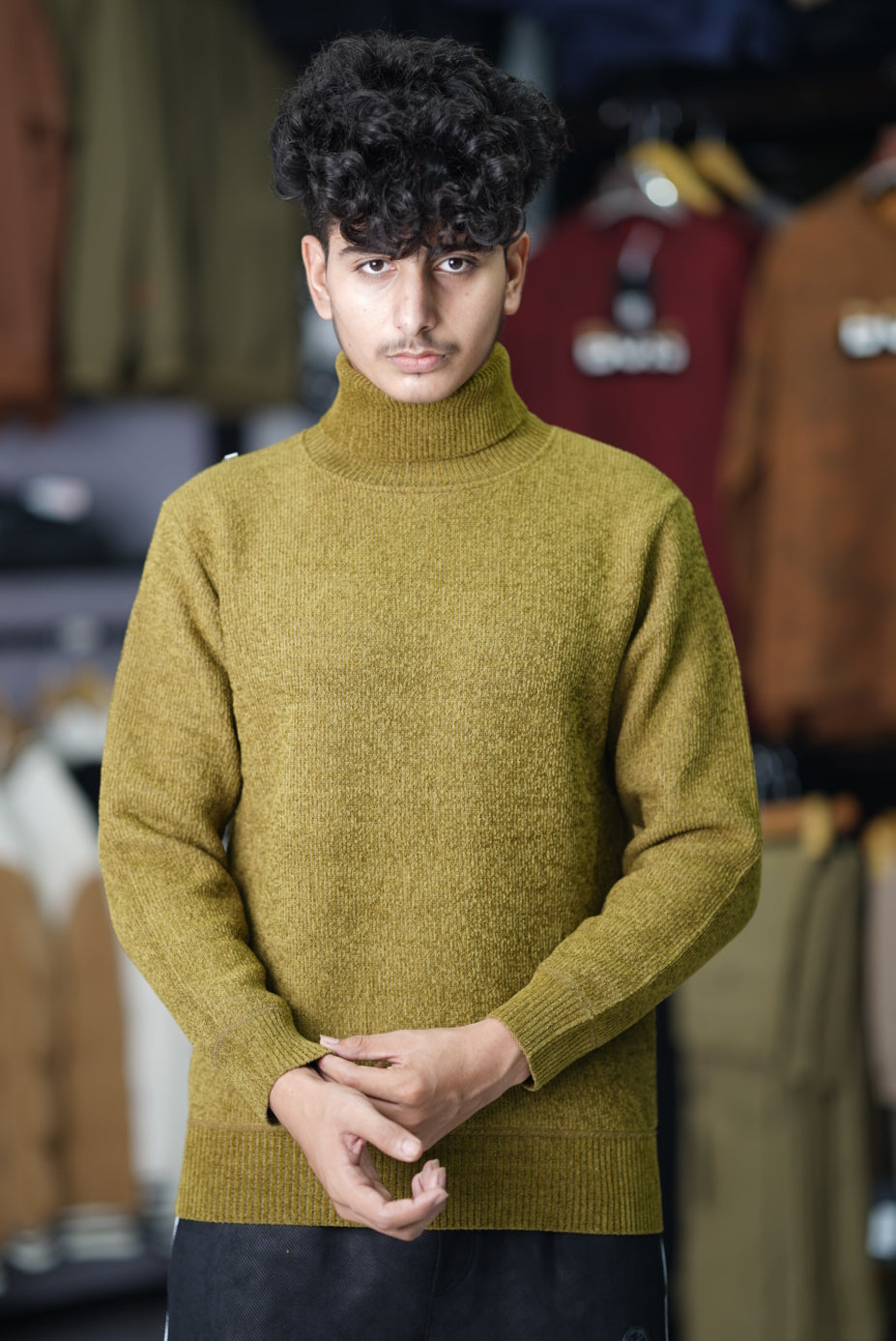 PREMIUM WOOL HIGH NECK