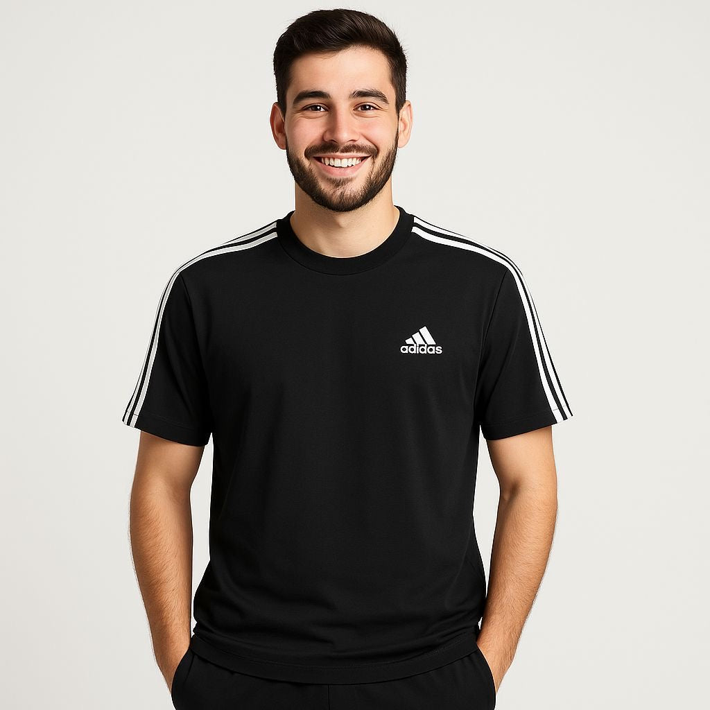 ADIDAS DOWN SHOULDER 100% HYBRID COTTON SHIRT