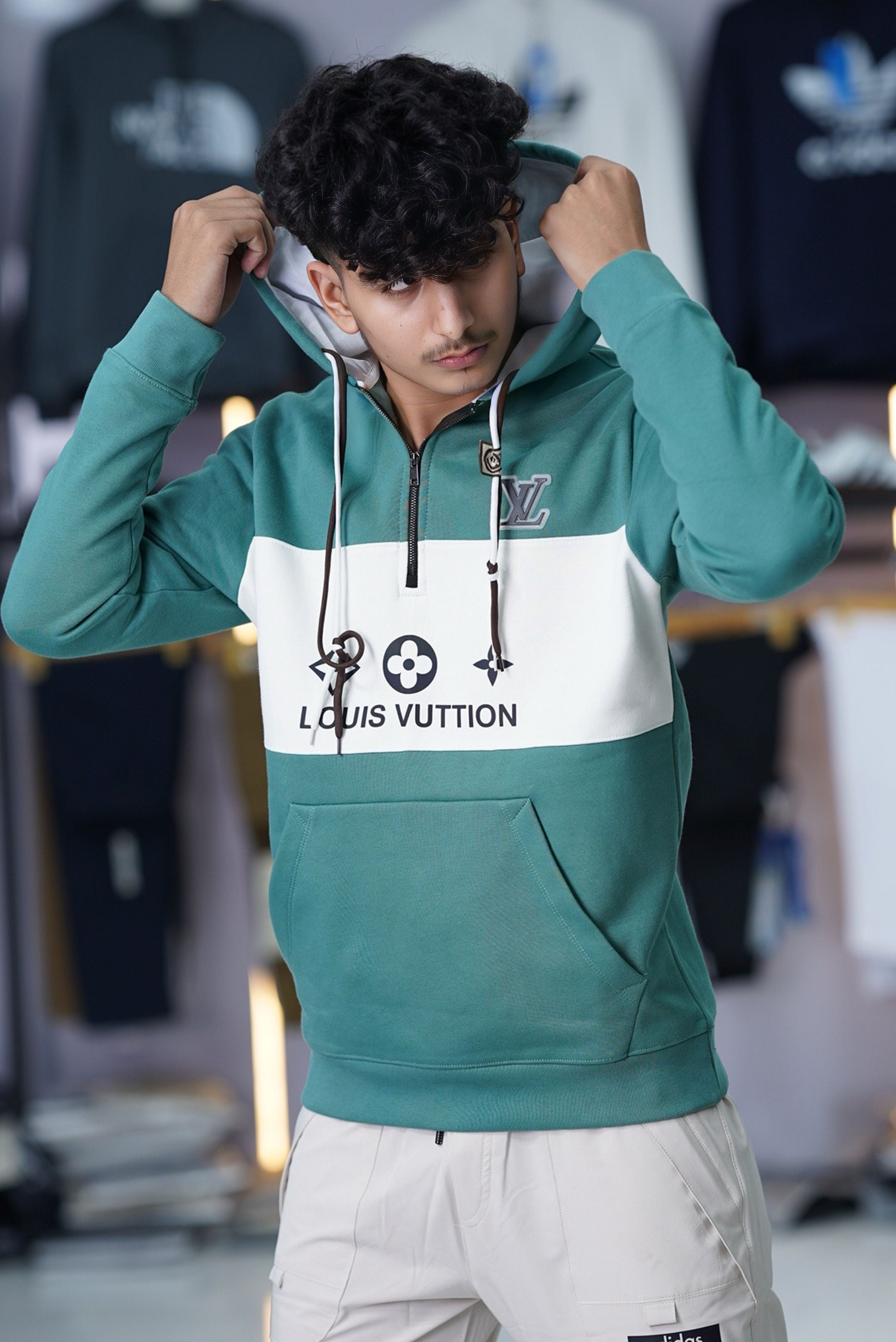 LV COTTON FLEECE 100% HYBRID HODIE