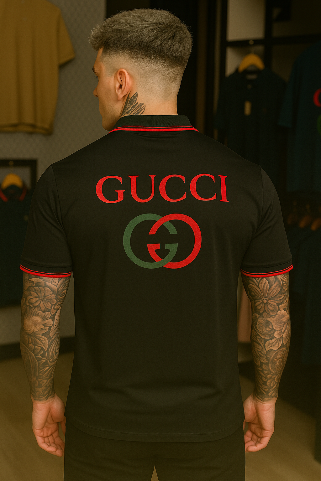 GUCCI COLLAR SHIRT