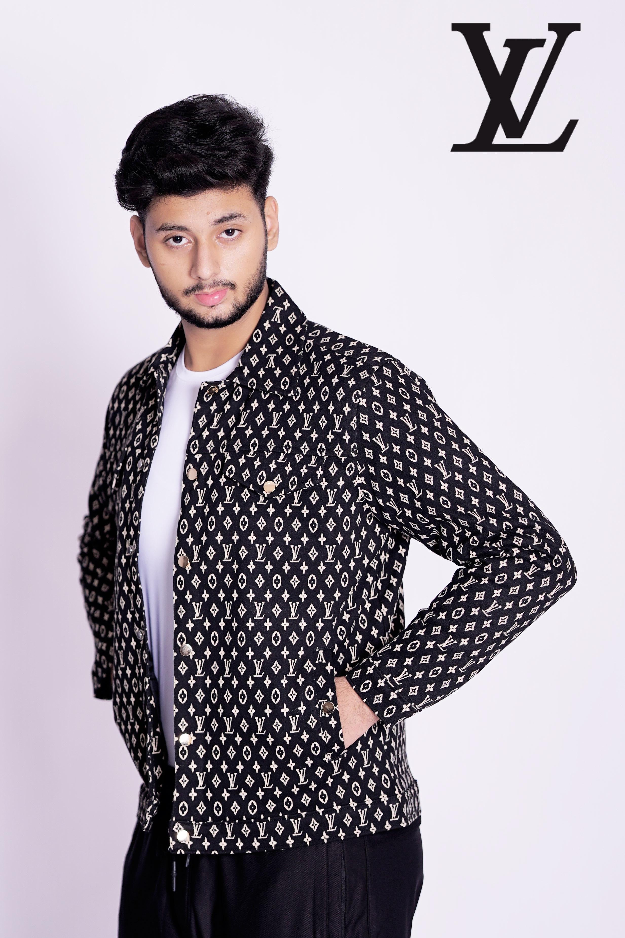 LV SUEDE JACKET MADE VIETNAM