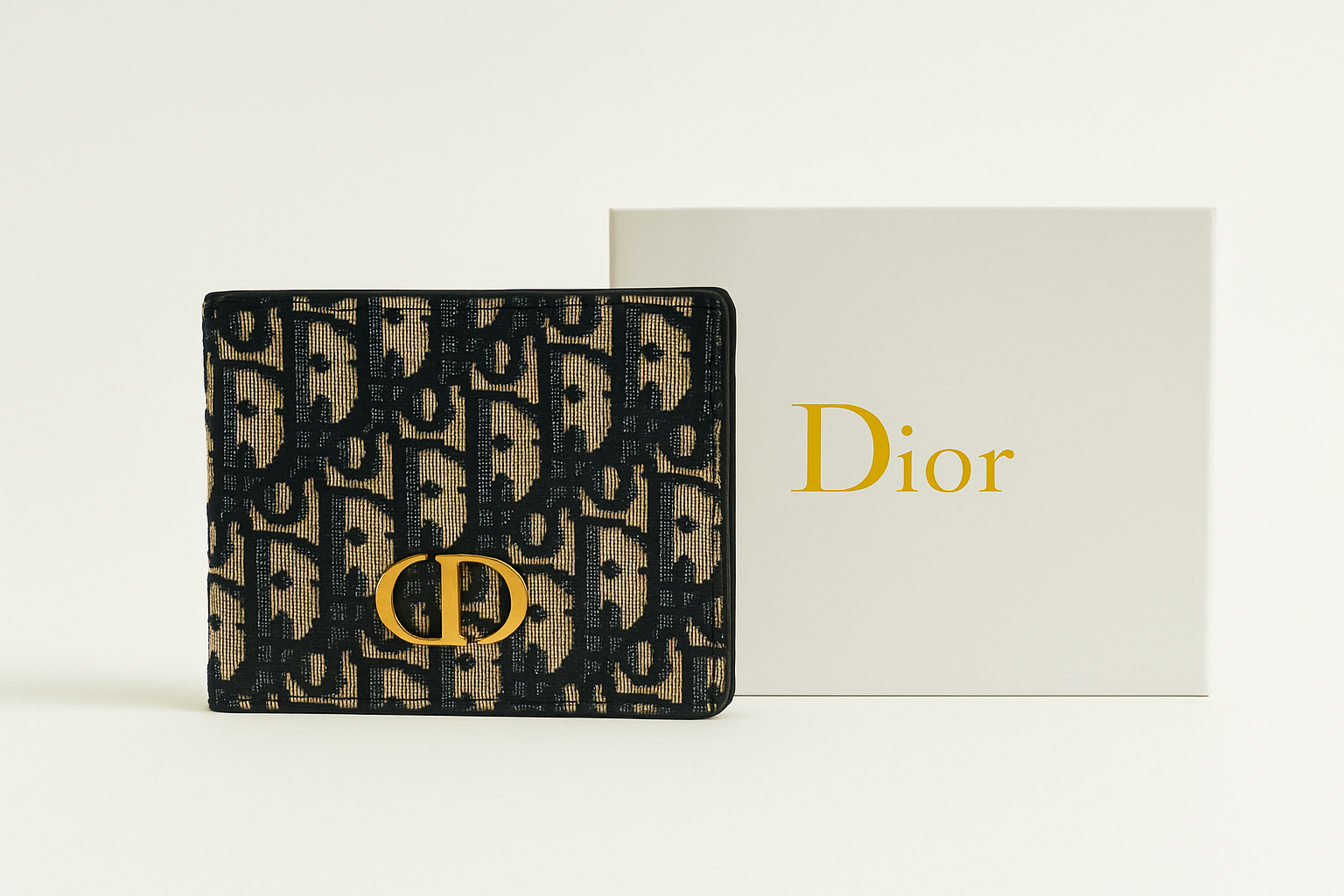 DIOR BROWN WALLET