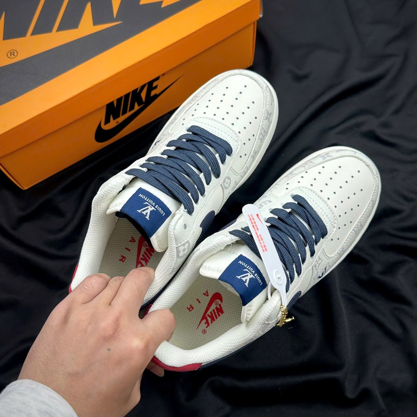 AIR FORCE 1 LV LUXO SUEDE SNEAKER