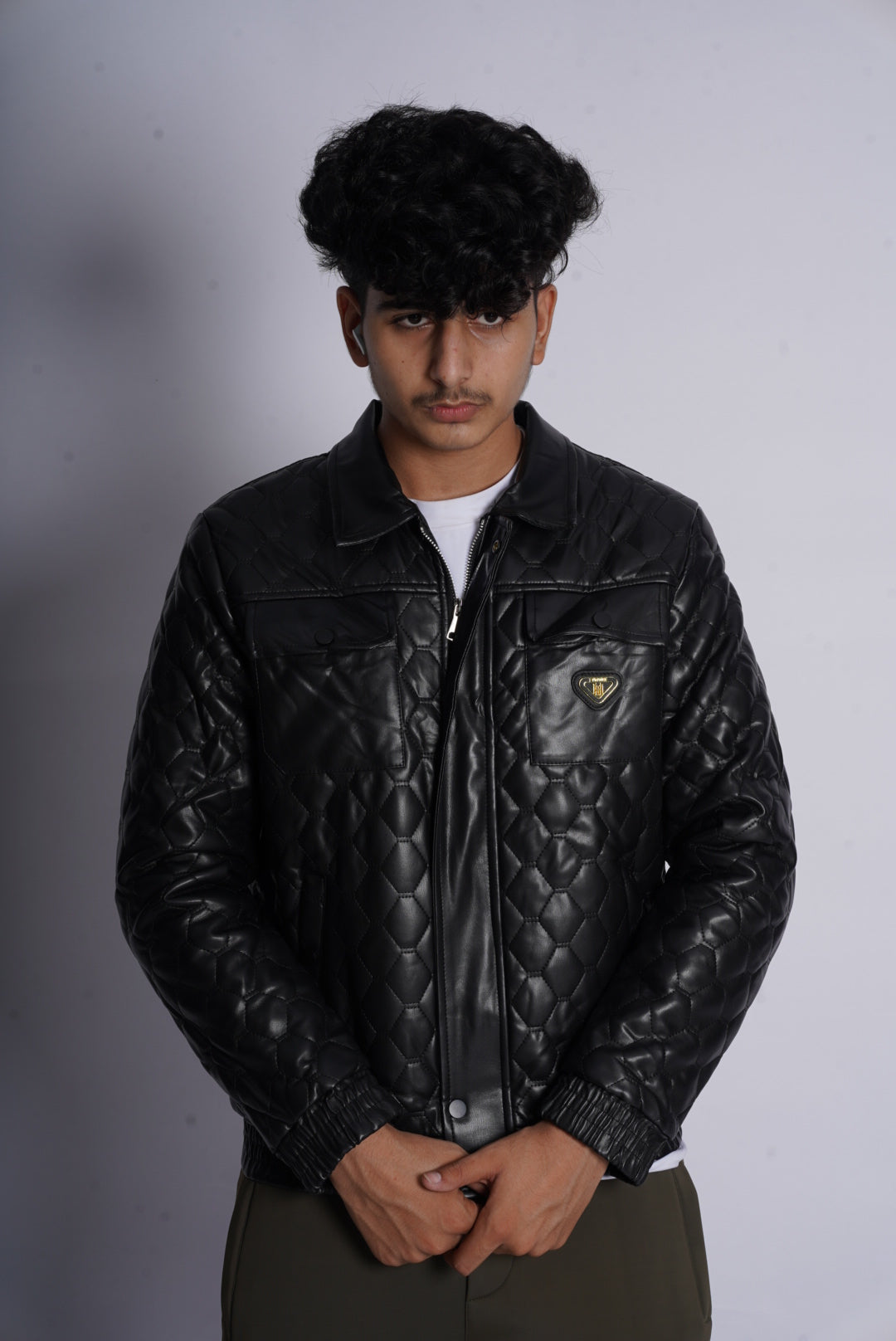 PRADA IMPORTED LEATHER JACKET