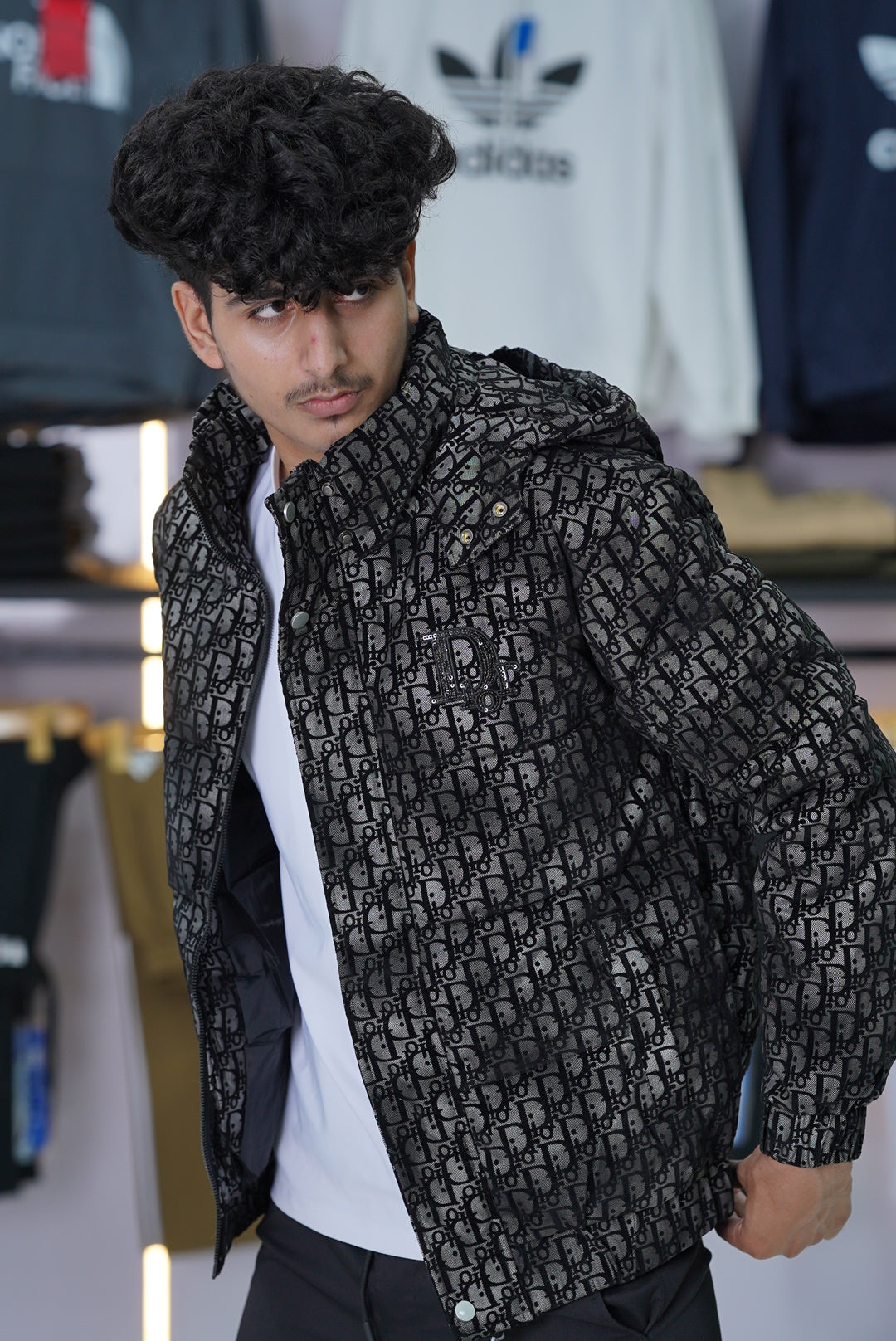 DIOR PUFFER JACKET MADE IN VEITNAM