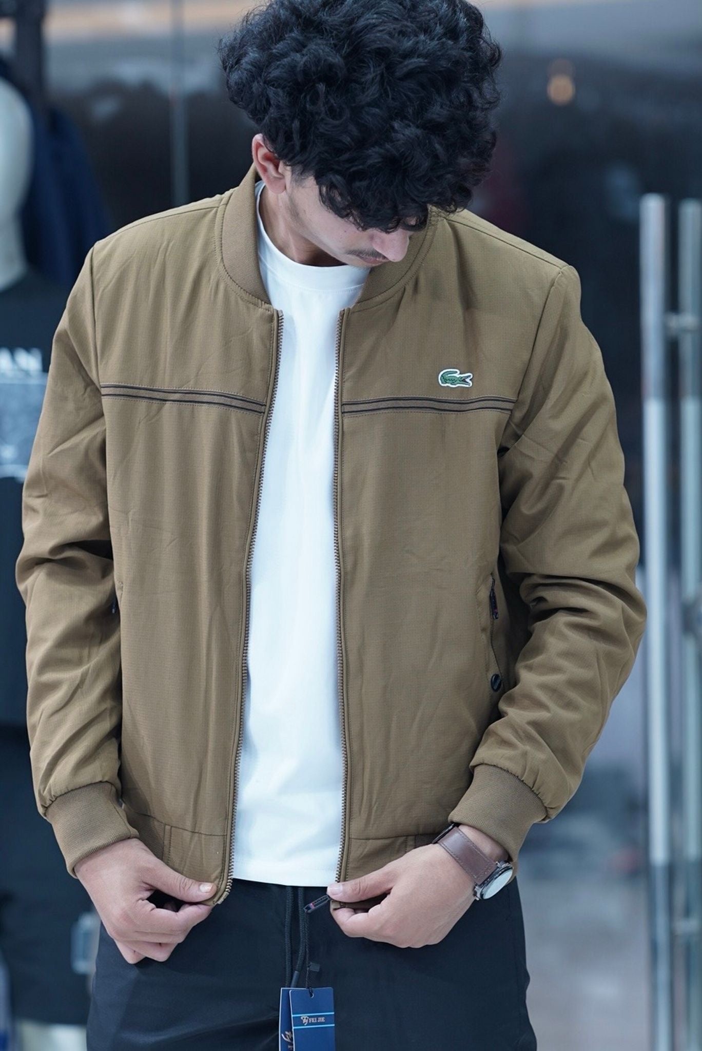LACOSTE IMPORTED ZIPPER JACKET