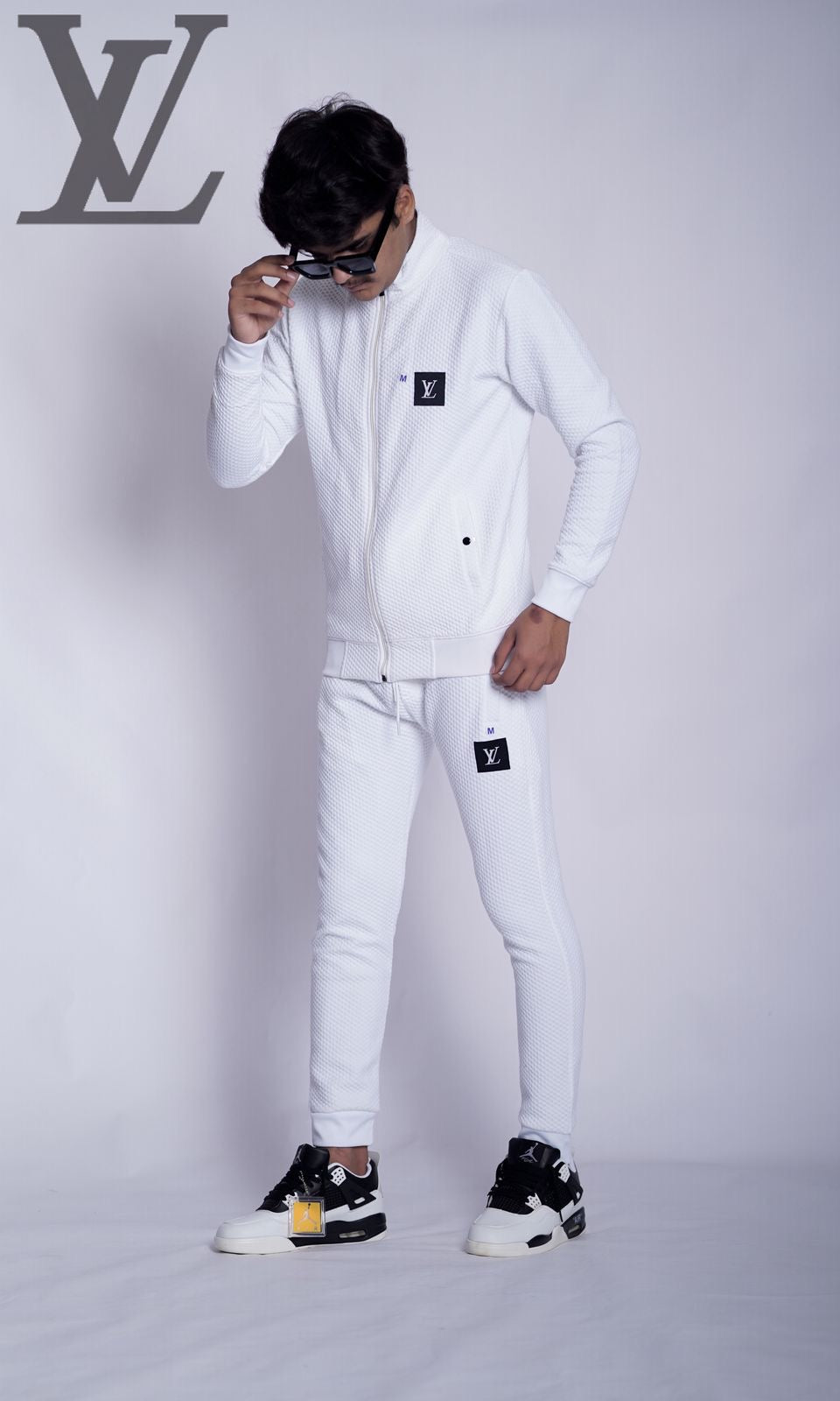 LV TEXTERD ZIPPER SUIT