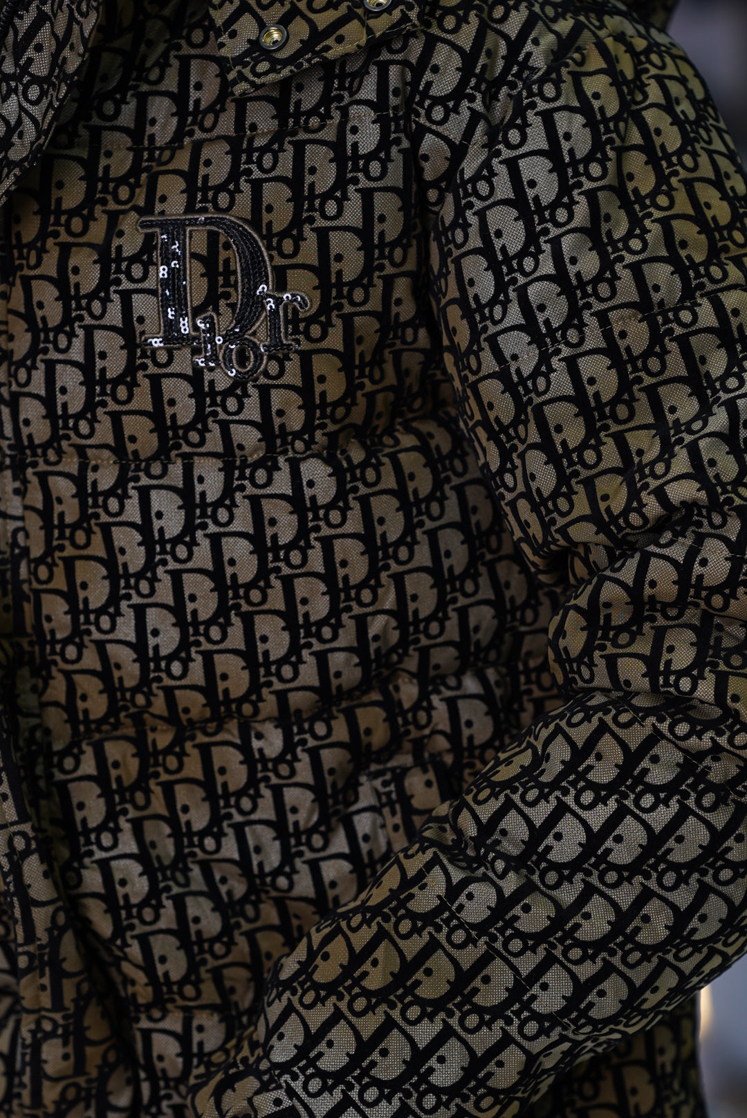 DIOR PUFFER JACKET MADE IN VEITNAM