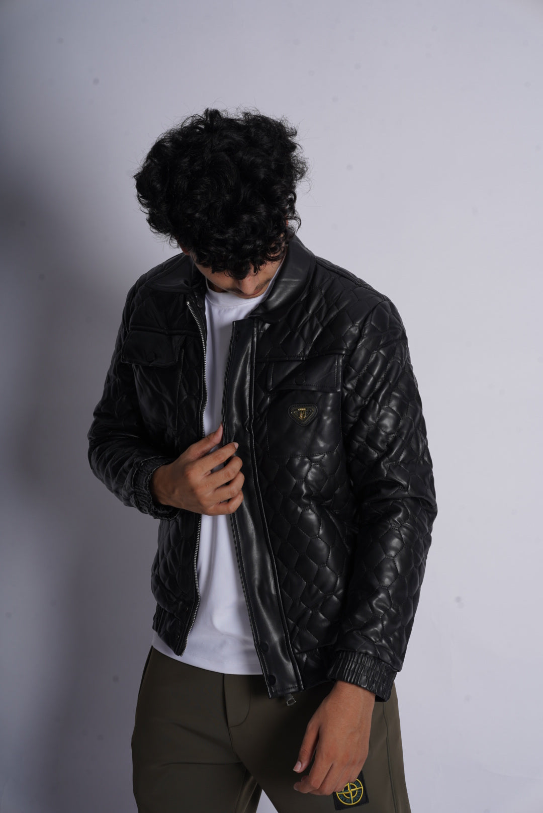 PRADA IMPORTED LEATHER JACKET