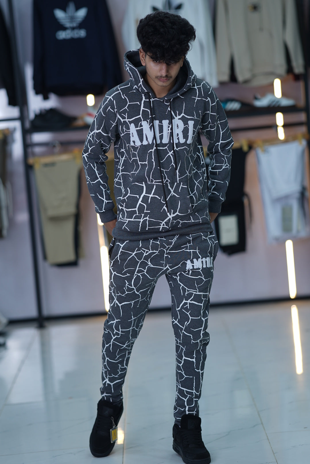 AMIRI COTTON FLEECE TRACKSUIT