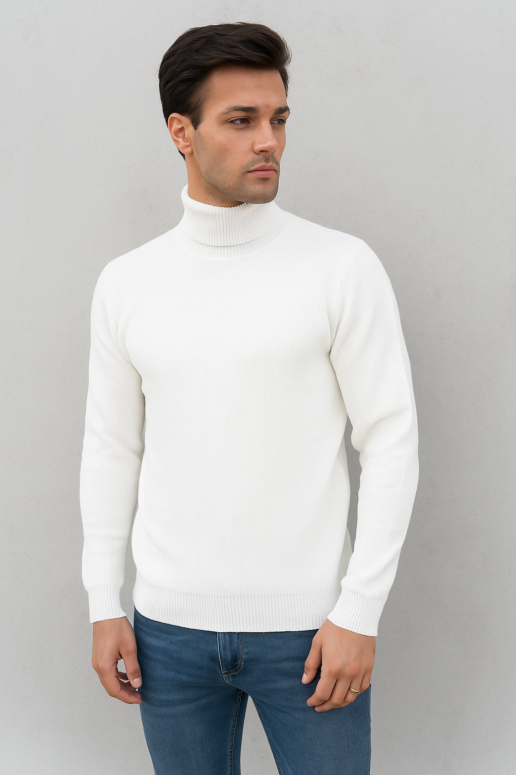 PREMIUM WOOL HIGH NECK