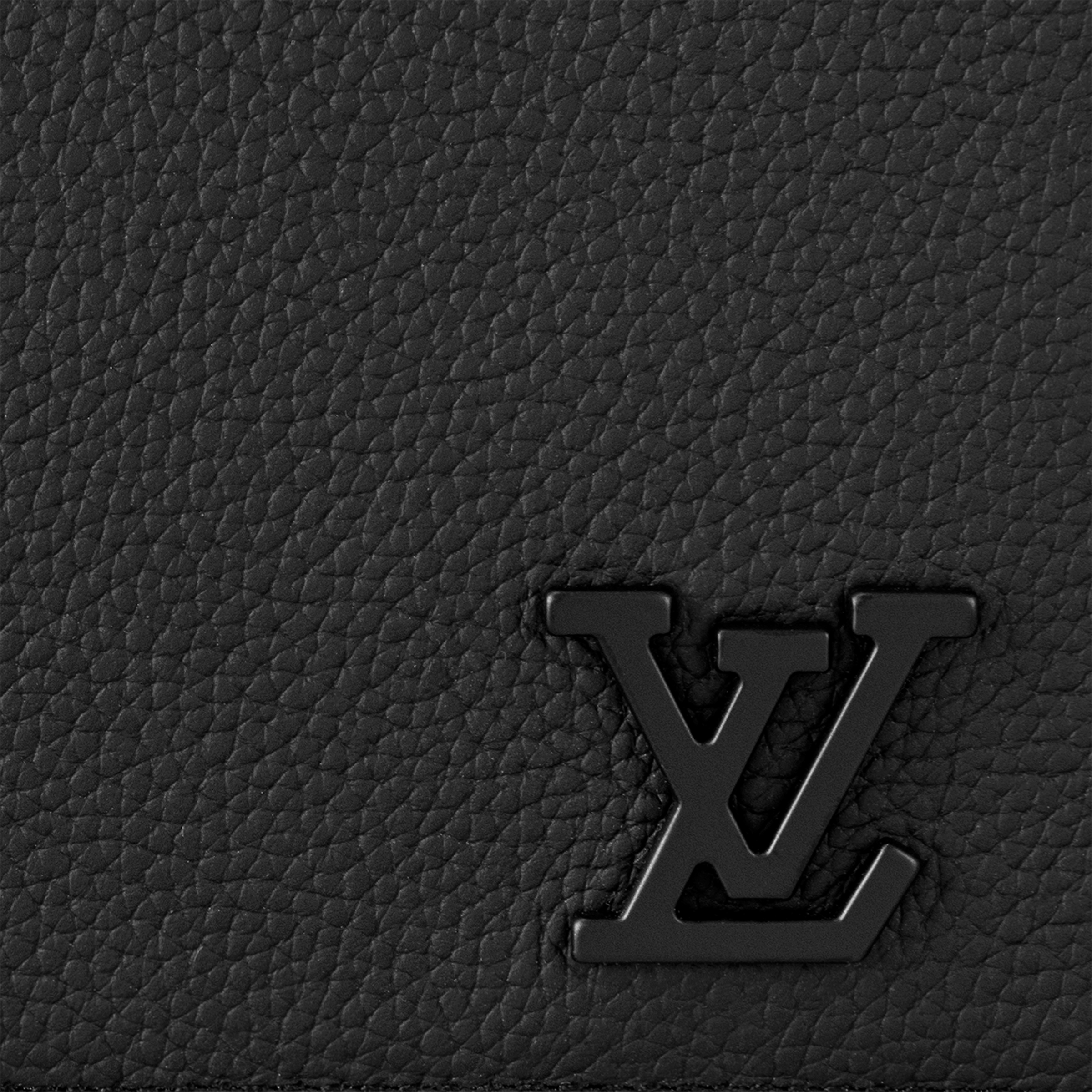 LV MAT BLACK WALLET