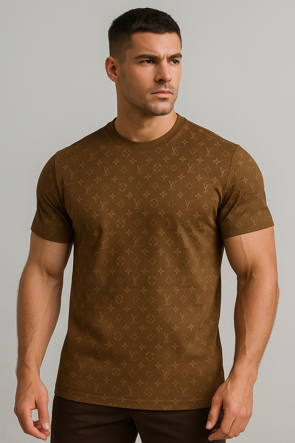 VL ENGRAVED FABRIC TSHIRT