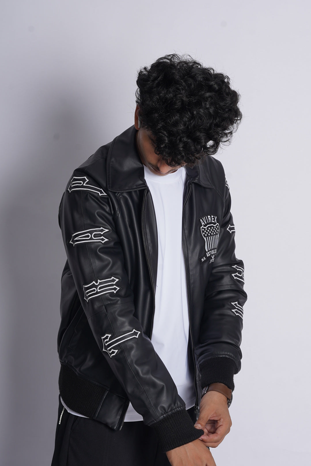 TRAPSTAR IMPORTED COLLAR ZIPPER JACKET