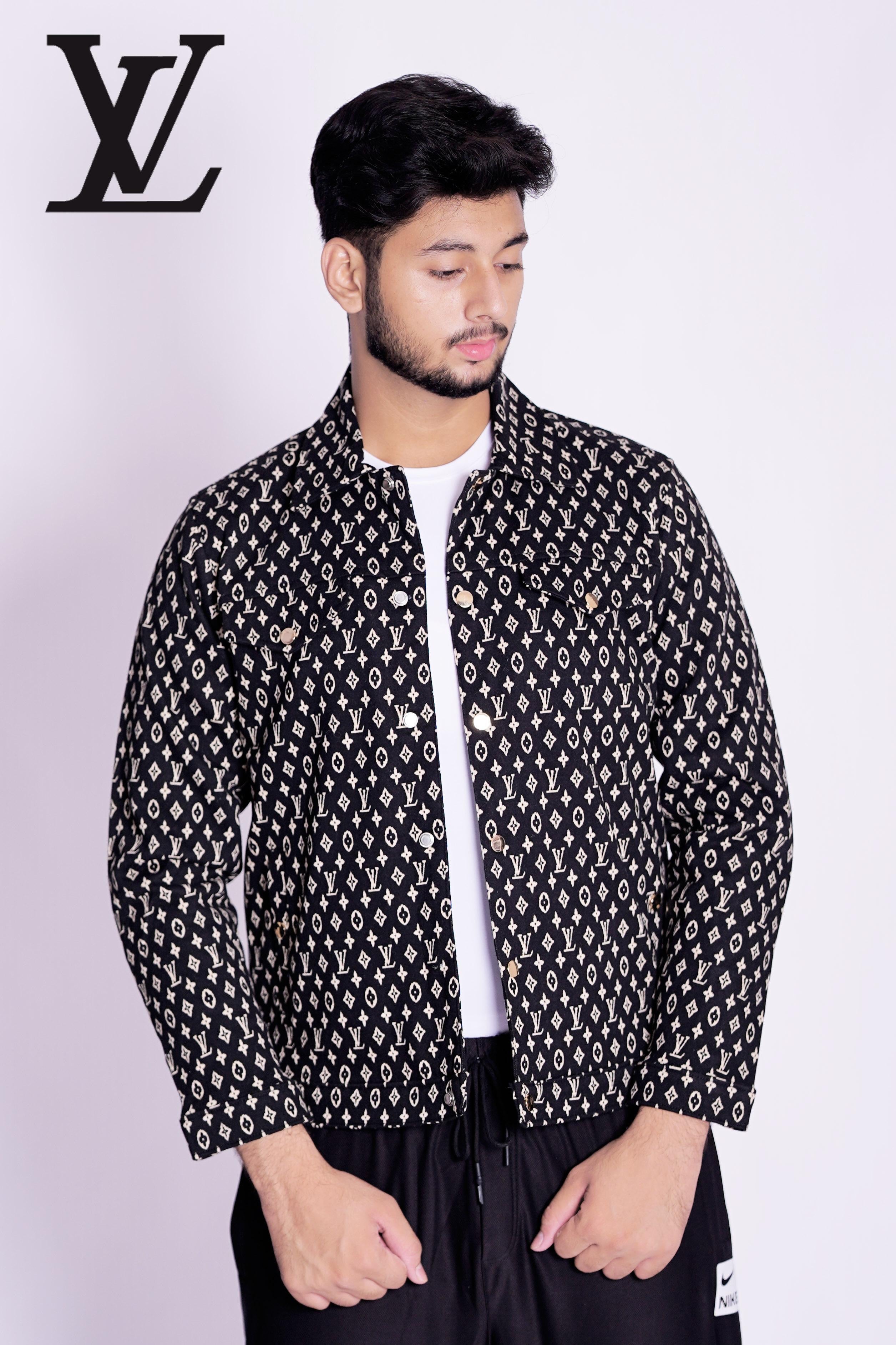 LV SUEDE JACKET MADE VIETNAM