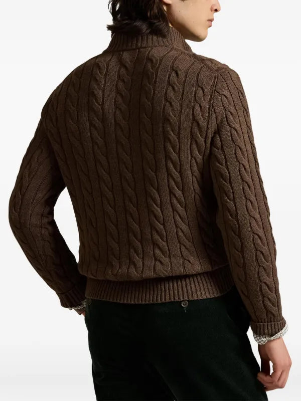 POLO ORIGINAL FABRIC KNITWEAR HALF ZIP