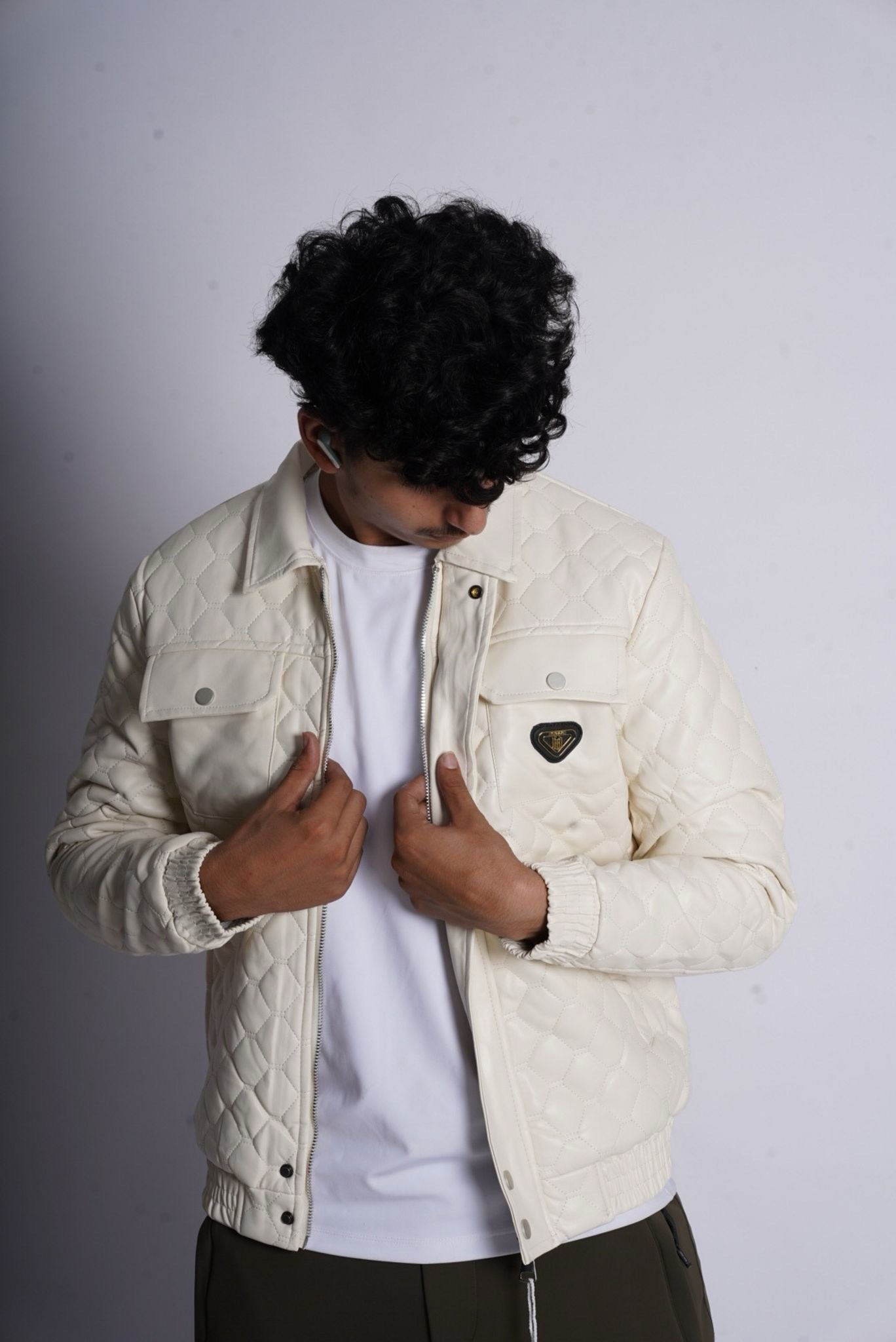 PRADA IMPORTED LEATHER JACKET