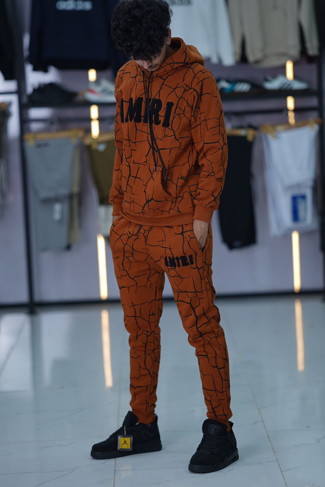 AMIRI COTTON FLEECE TRACKSUIT