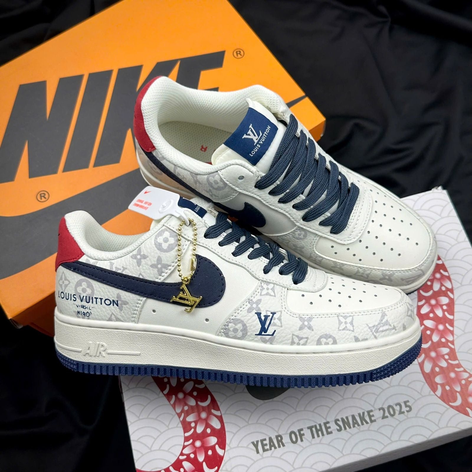 AIR FORCE 1 LV LUXO SUEDE SNEAKER