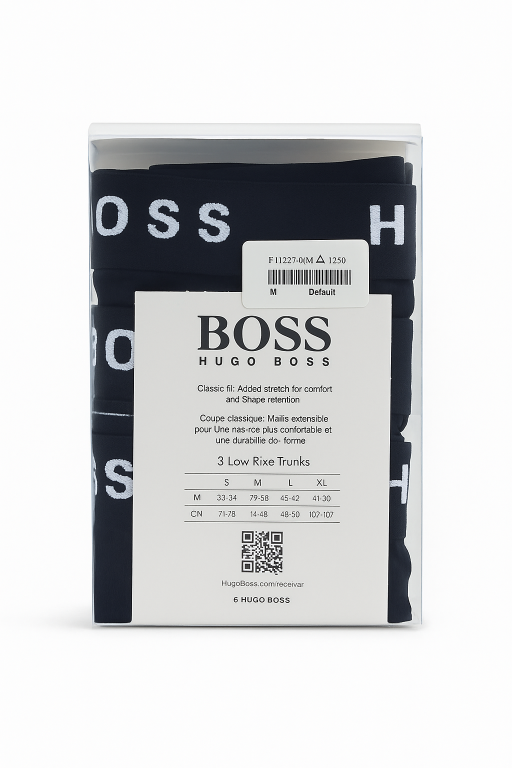 BOSS PACK OF 3 BOXER