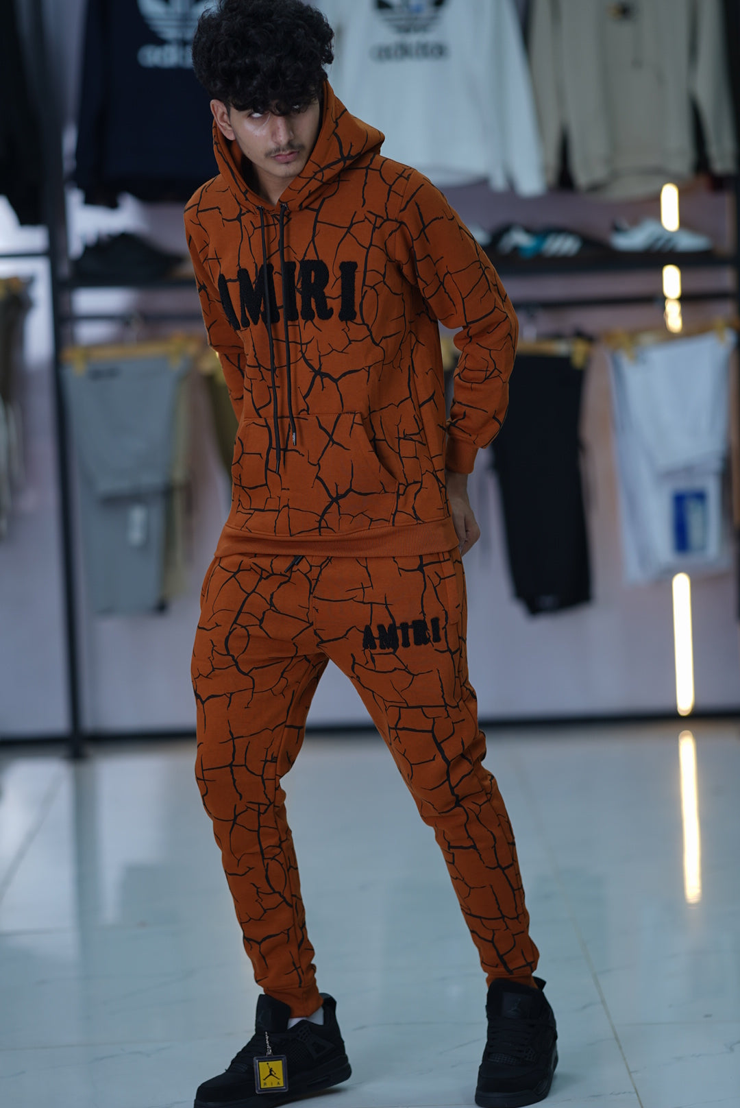 AMIRI COTTON FLEECE TRACKSUIT