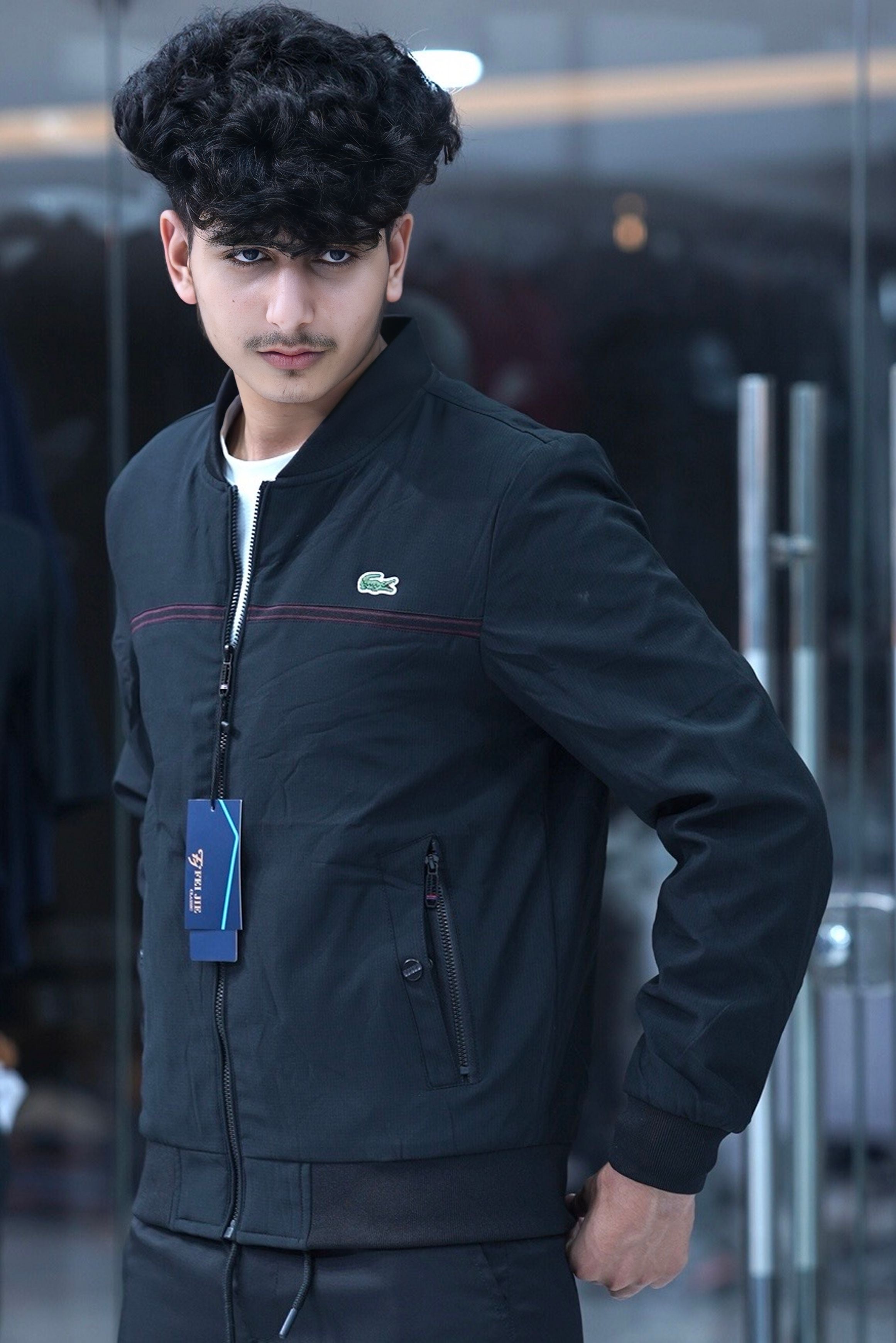 LACOSTE IMPORTED ZIPPER JACKET