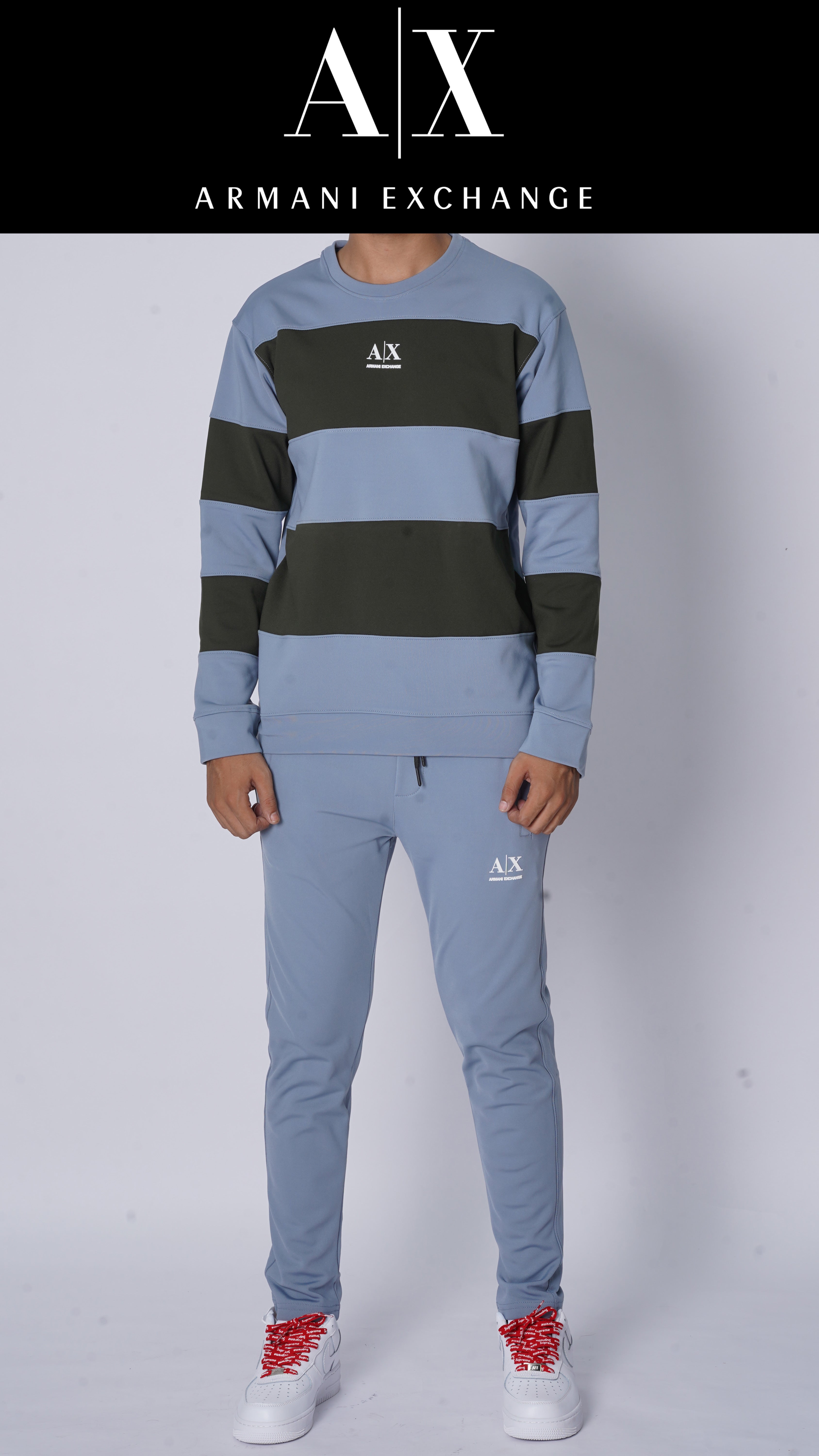 ARMANI EXCHANGE TRACKSUIT MADE IN VEITNAM
