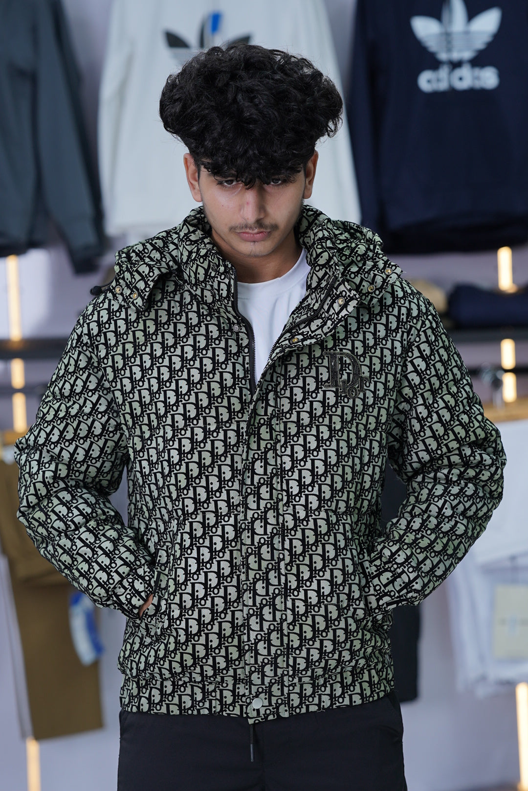 DIOR PUFFER JACKET MADE IN VEITNAM