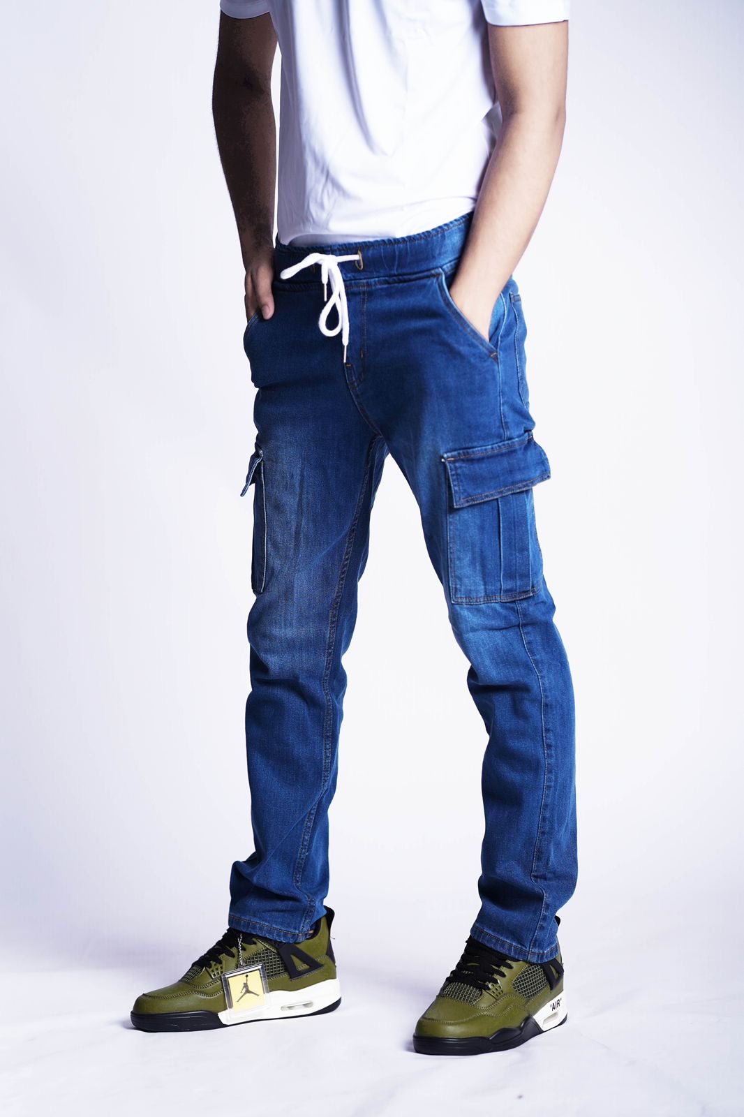 BEGY SIDE POCKET DENIM