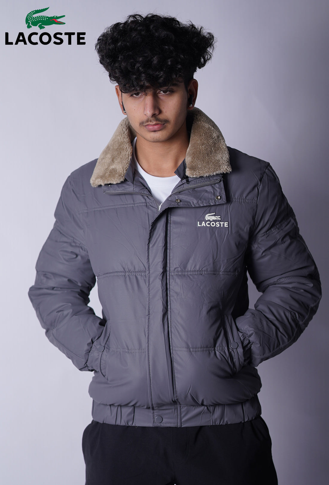 LACOSTE WATER PROOF PUFFER JACKET
