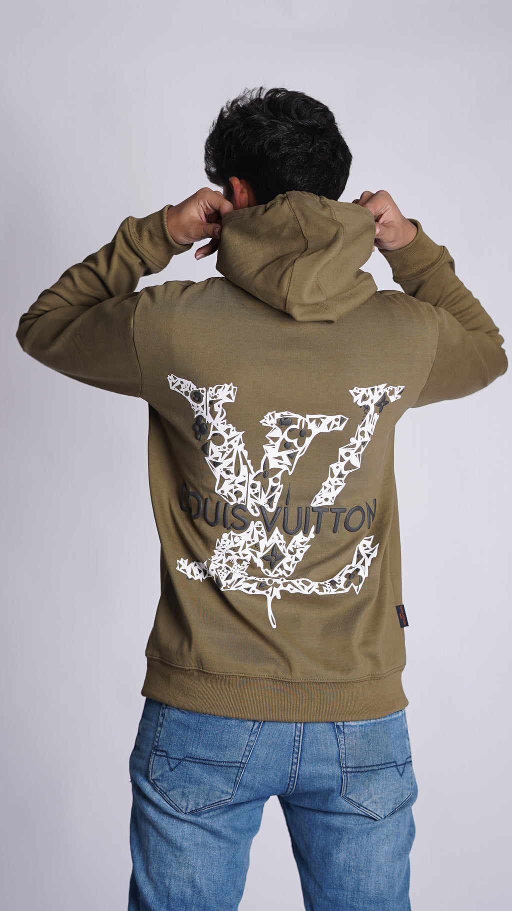 LOIS VETAN DOUBLE PREMIUM FLEECE HOOD