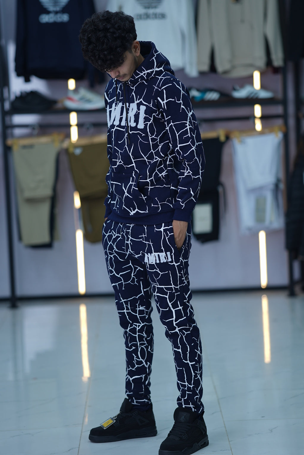 AMIRI COTTON FLEECE TRACKSUIT