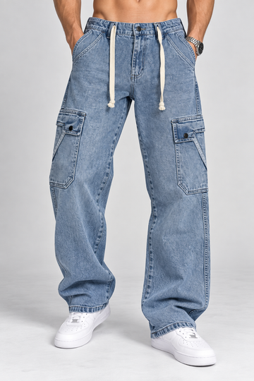 DP041 MEN LOOS FIT SIDE POCKET