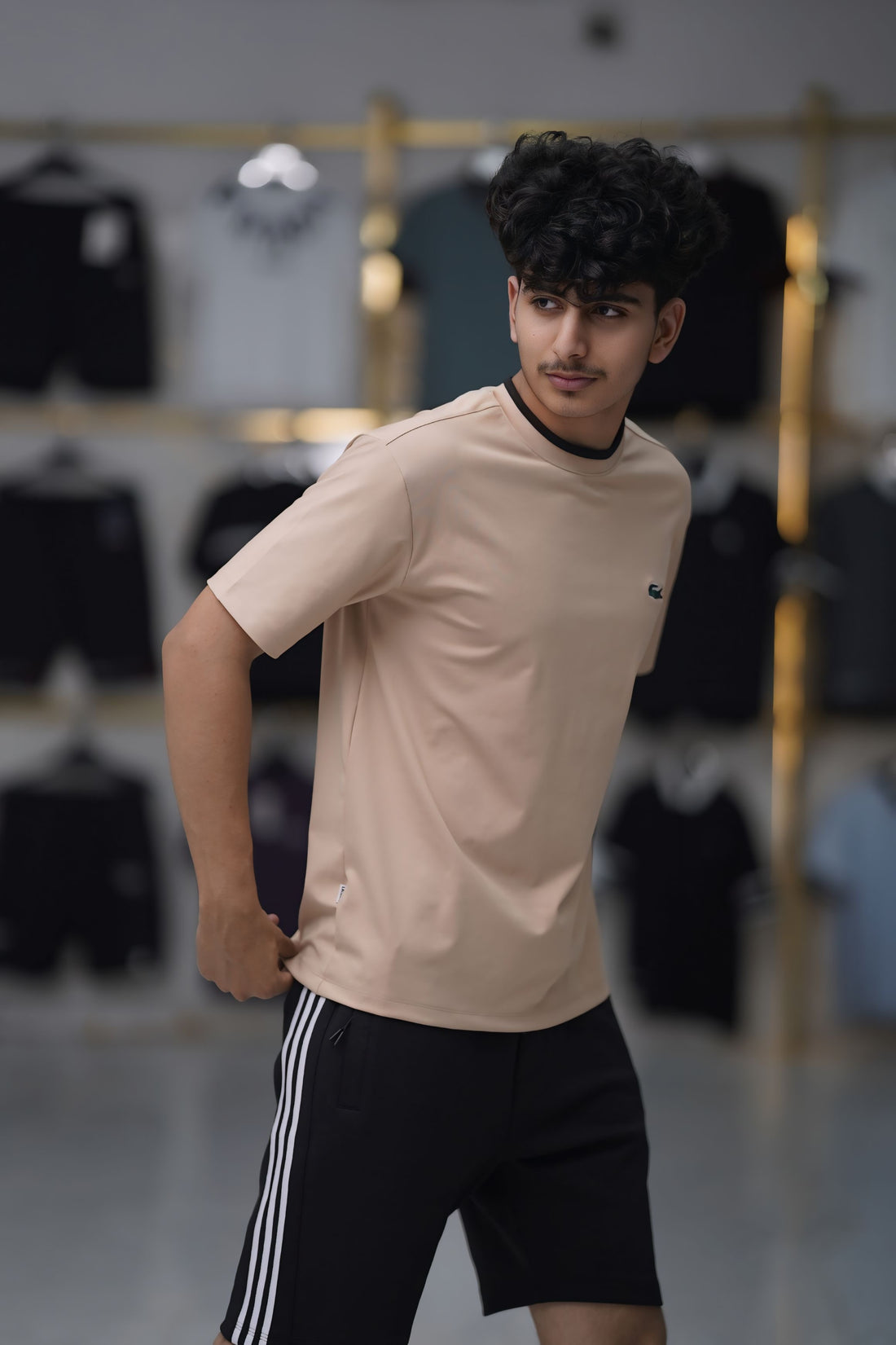 LACOSTE ROUND NECK SHIRT