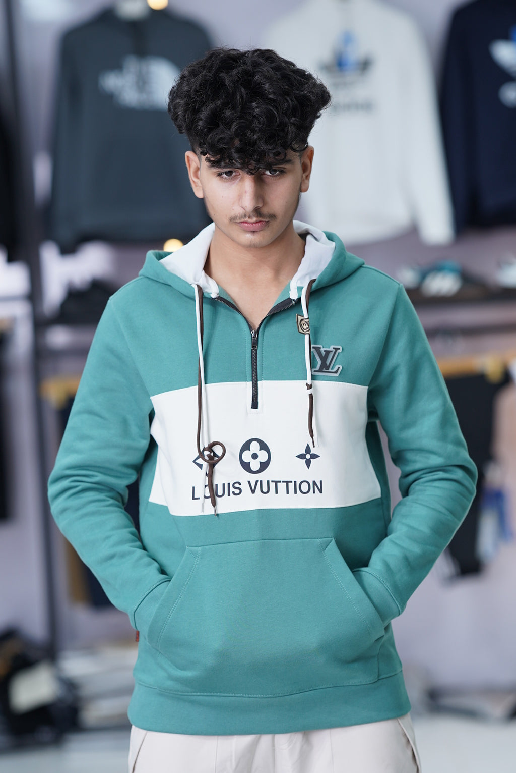 LV COTTON FLEECE 100% HYBRID HODIE