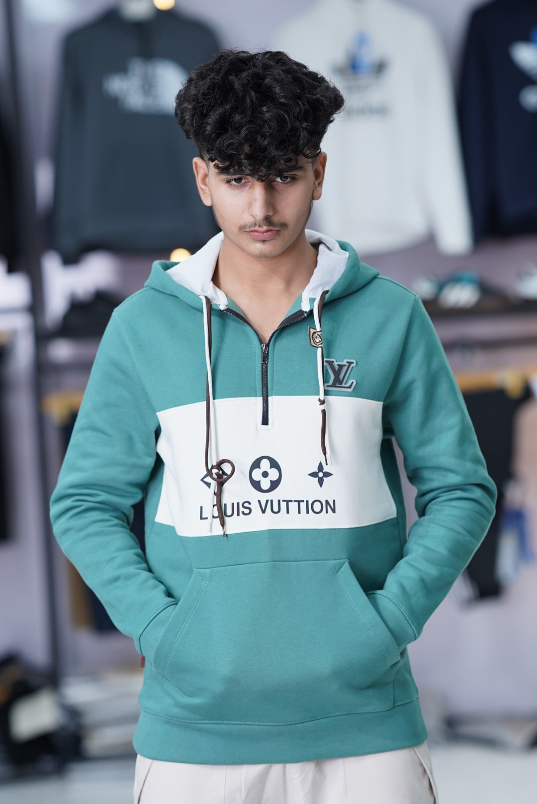 LV COTTON FLEECE 100% HYBRID HODIE