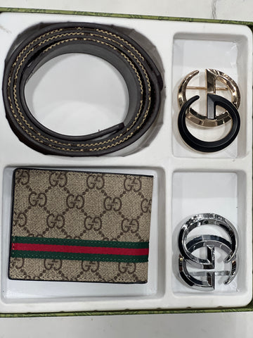 GUCCI GIFT PACK BROWN