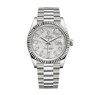 REOLEX SILVER GRANITE DIAL