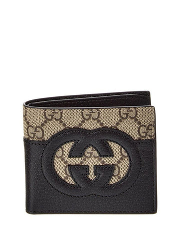 GUCCI BROWN BLACK WALLET