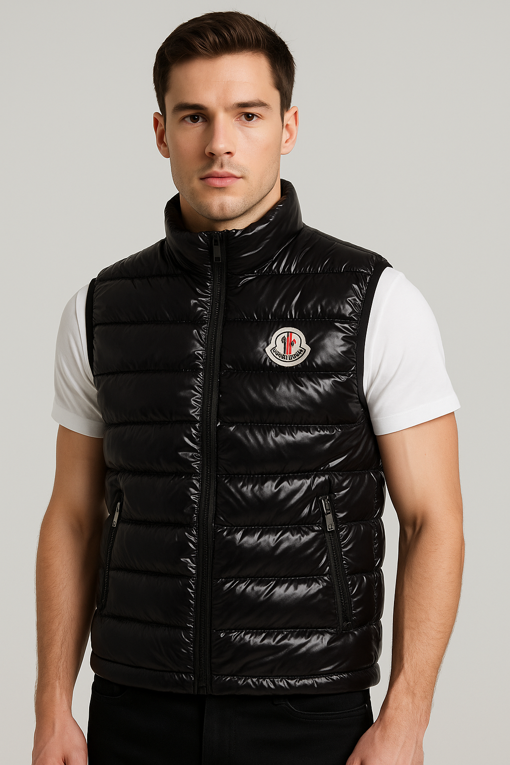 MONCLER IMPORTED SLEAVLESS JACKET