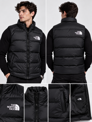 THE NORTH FACE MEN'S PUFFER JACKET SLEEVE LESS