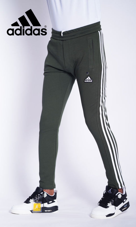 ADIDS 3 STRIPE SILICONE LOGO TROUSER