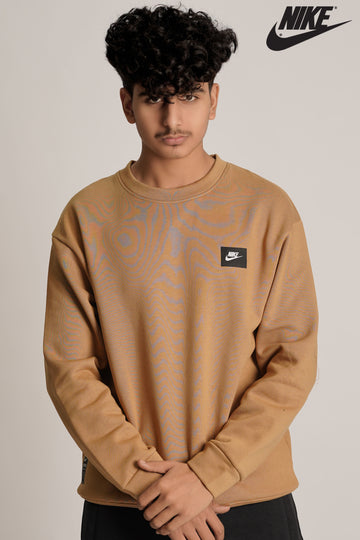 NIKE IMPORTED COTTON FLECE SWEATSHIRT