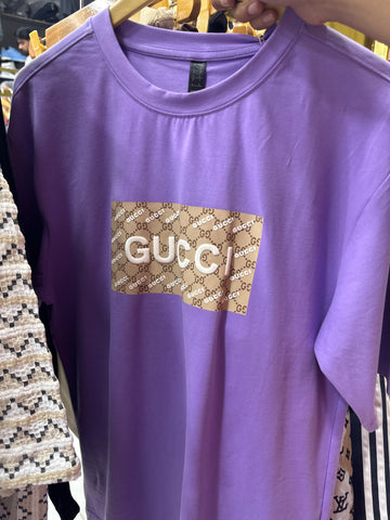 GUCCI ROUND NECK IMPORTED T SHIRT