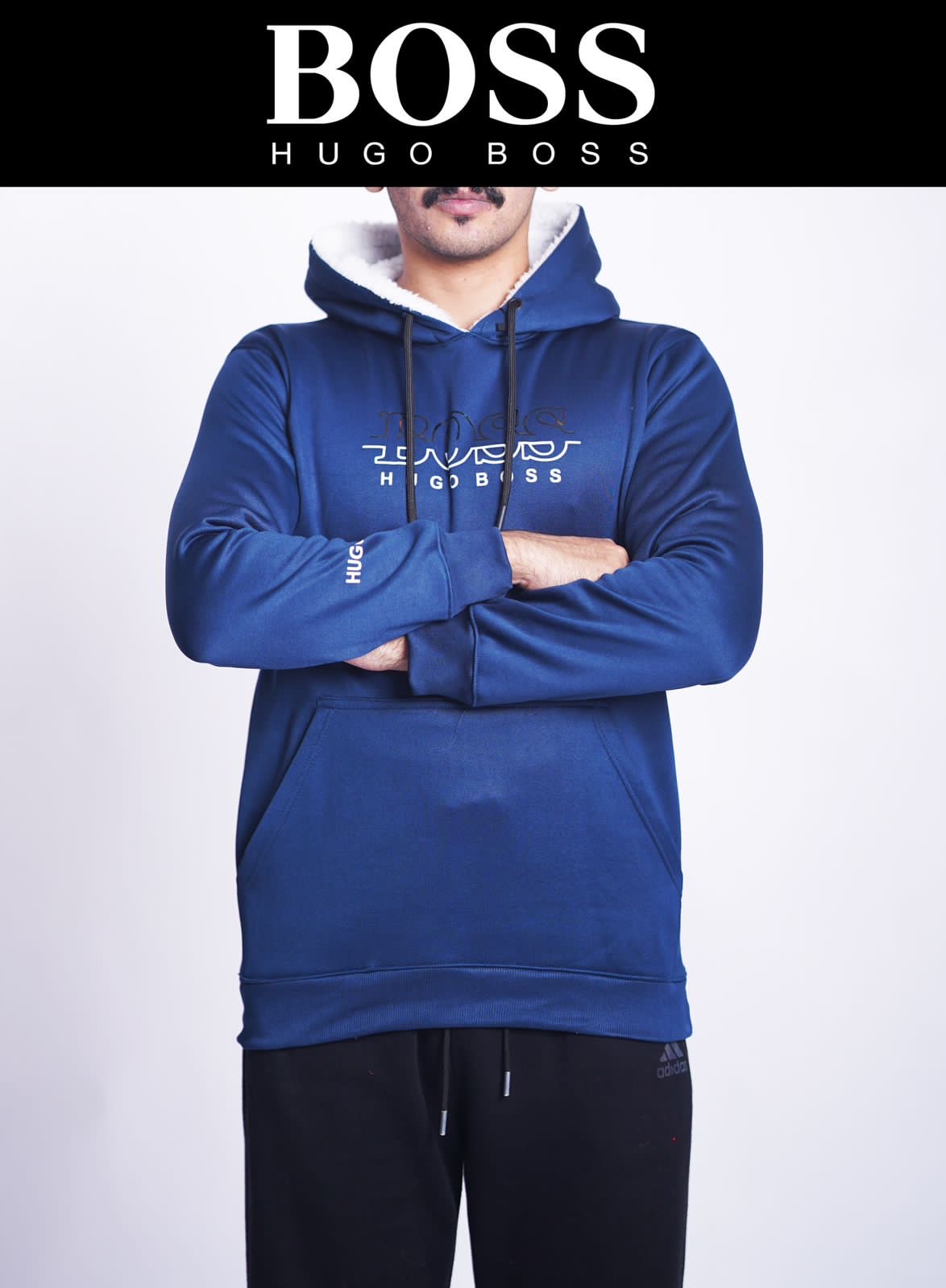 BOSS DRI FIT FLEECE HODDIE