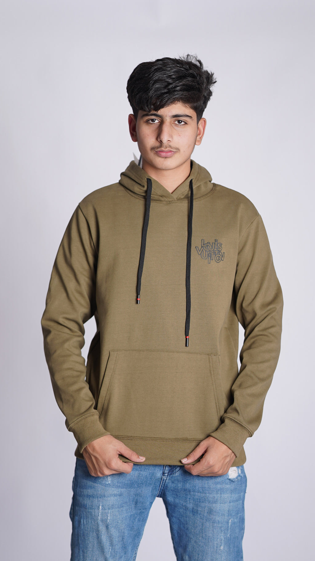 LOIS VETAN DOUBLE PREMIUM FLEECE HOOD