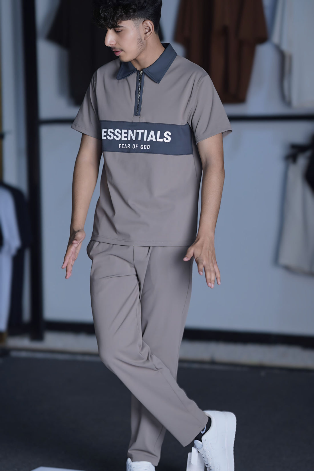ESSENTIALS IMPORTED TRACK SUIT