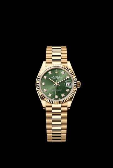 ROLEX GOLD GREEN DIAL